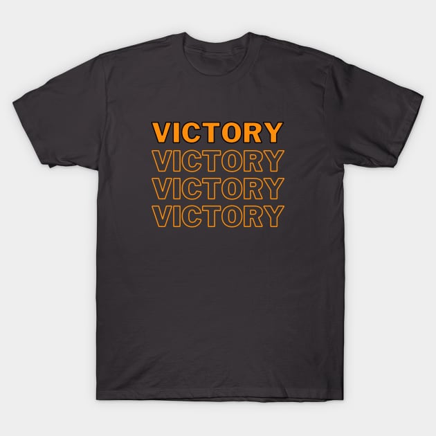 Cool T shirt design, victory T-Shirt by Hexbees 